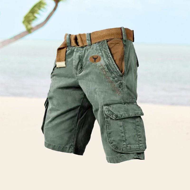 Reinder - Multi pocket cargo shorts