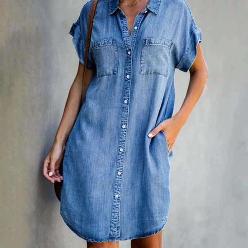 Barbara - Denim Dress