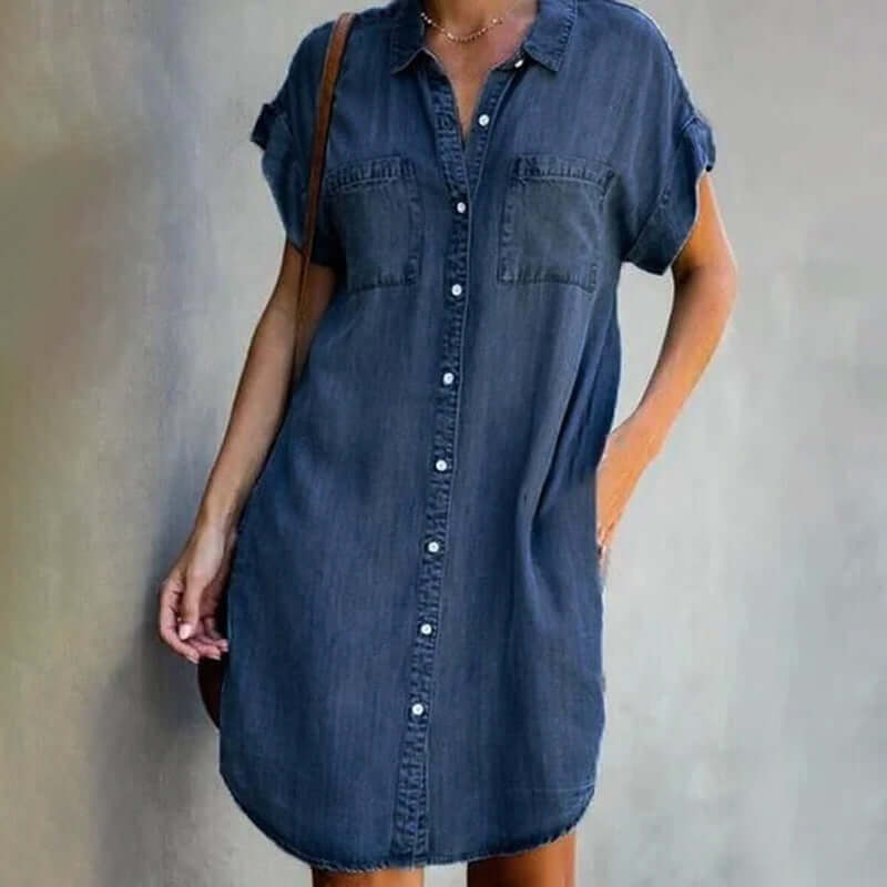 Barbara - Denim Dress