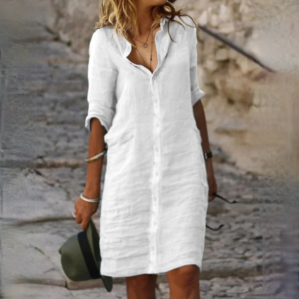 Ruby - Stylish cotton dress