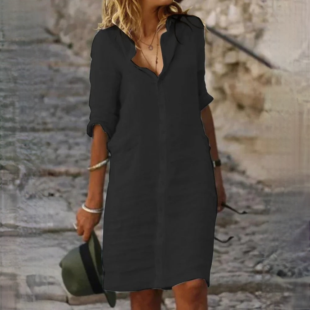 Ruby - Stylish cotton dress