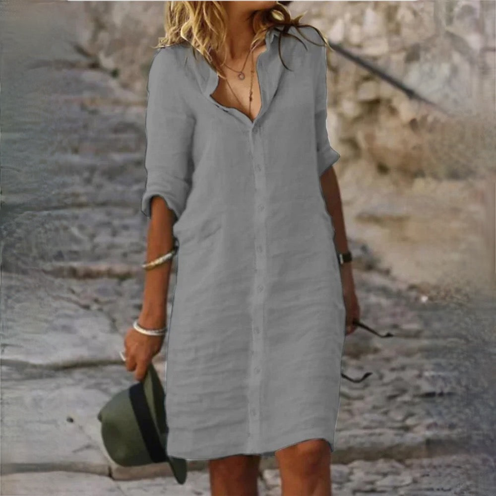 Ruby - Stylish cotton dress