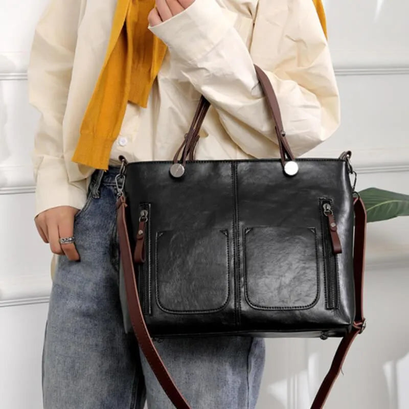 Ilse | Leather shoulder bag (Buy 1 Get 1 Free)