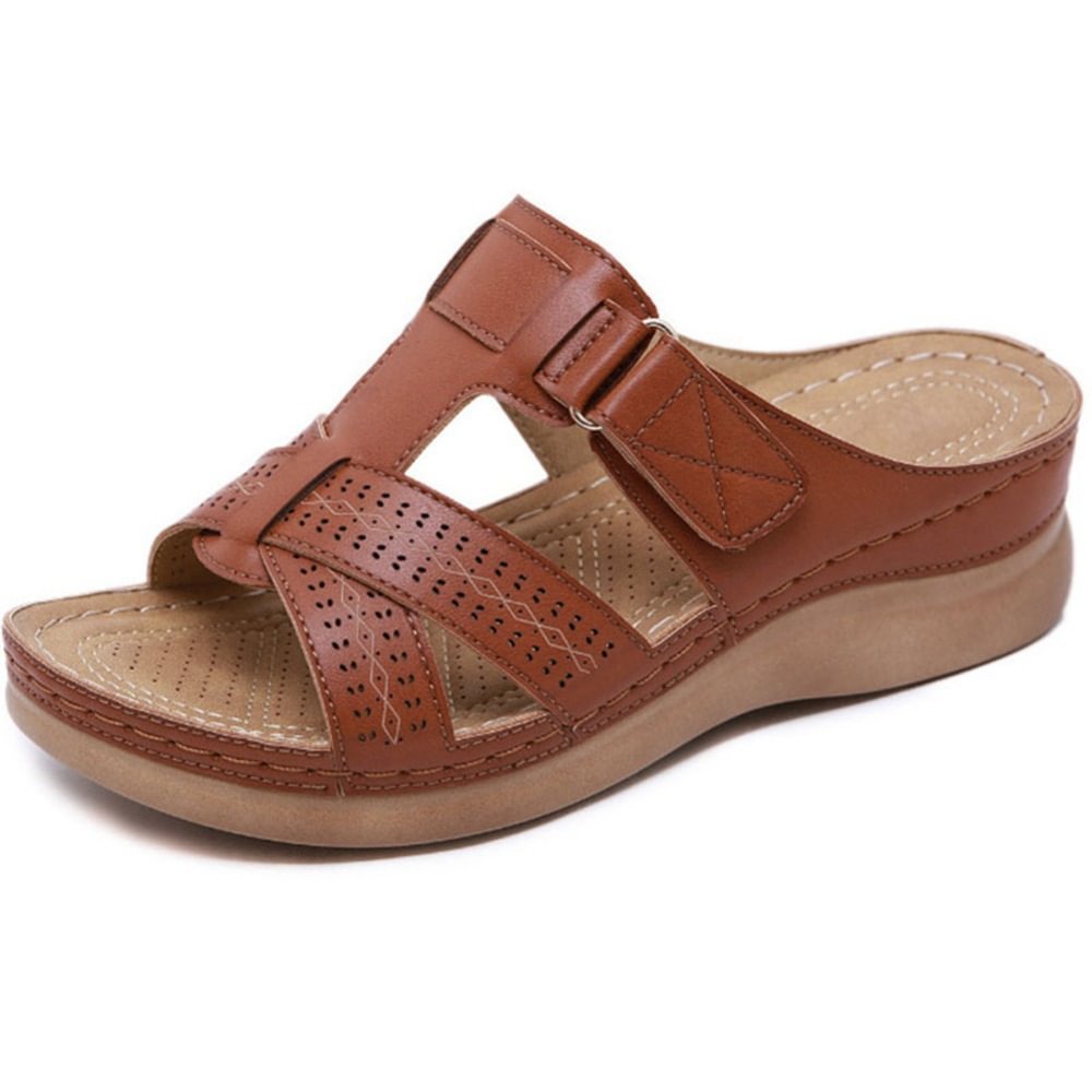 Sofia - Leather orthopedic sandals