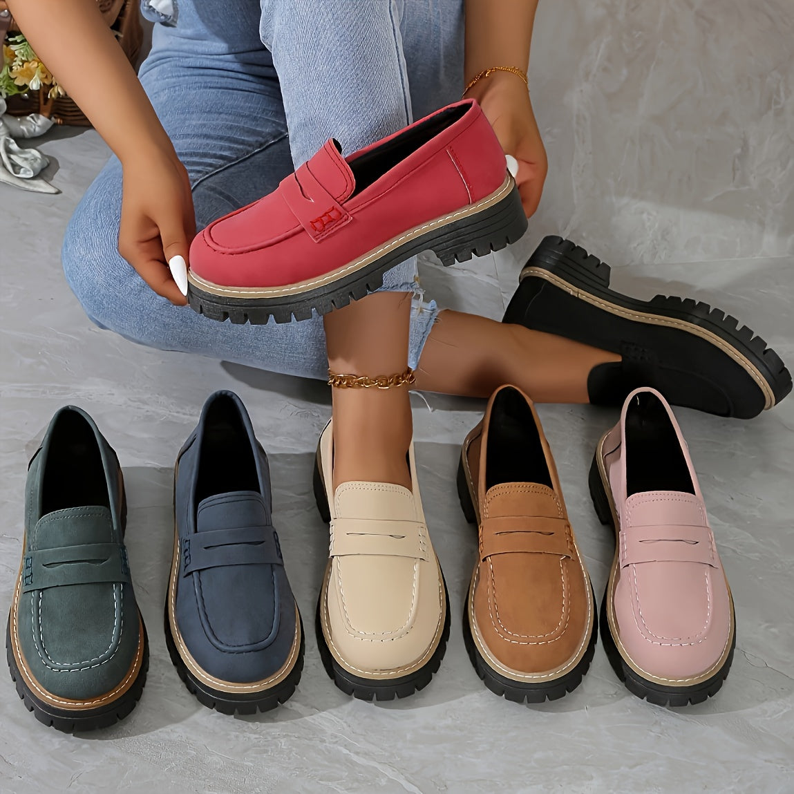 Margie - Orthopedic Platform Loafers