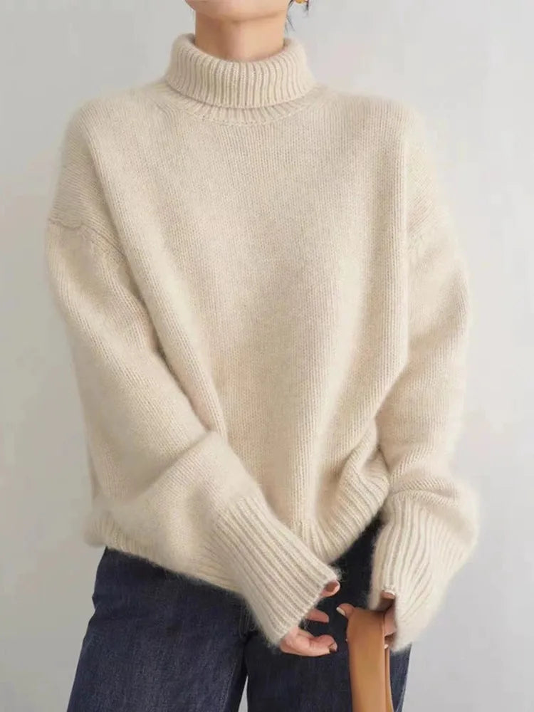 Lisette - Cashmere Turtleneck Sweater