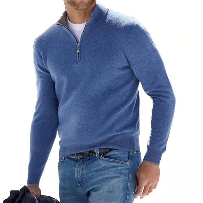 Liam - Sweater with Half Zipper