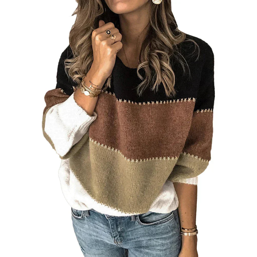 Orla - Colorful Knitted Sweater