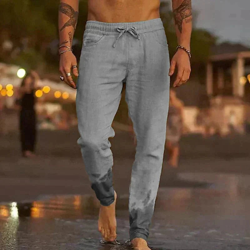 Dave - Linen Trousers for Men