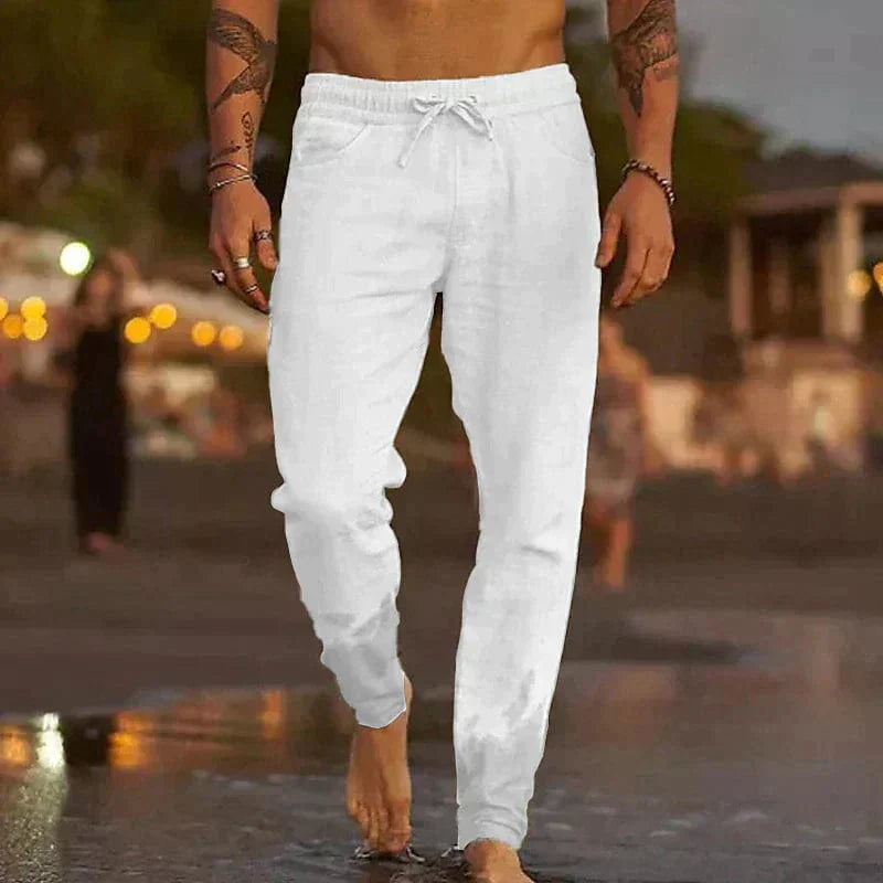 Dave - Linen Trousers for Men