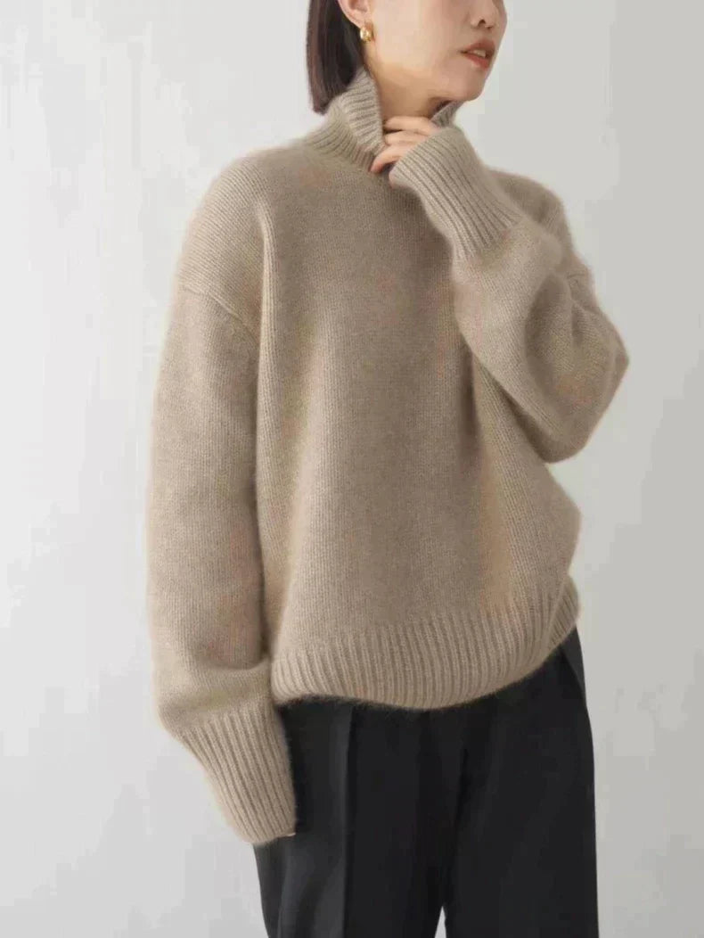 Lisette - Cashmere Turtleneck Sweater