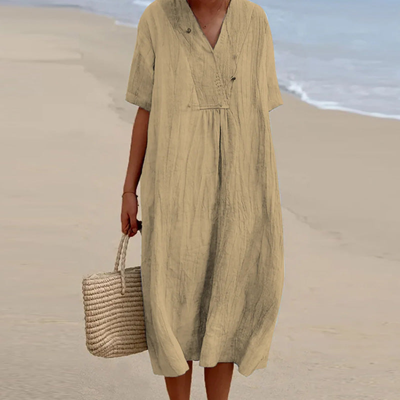 Melanie - Midi beach cover-up dress