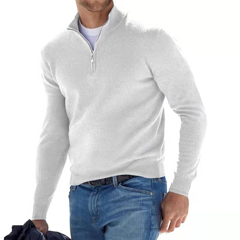 Liam - Sweater with Half Zipper