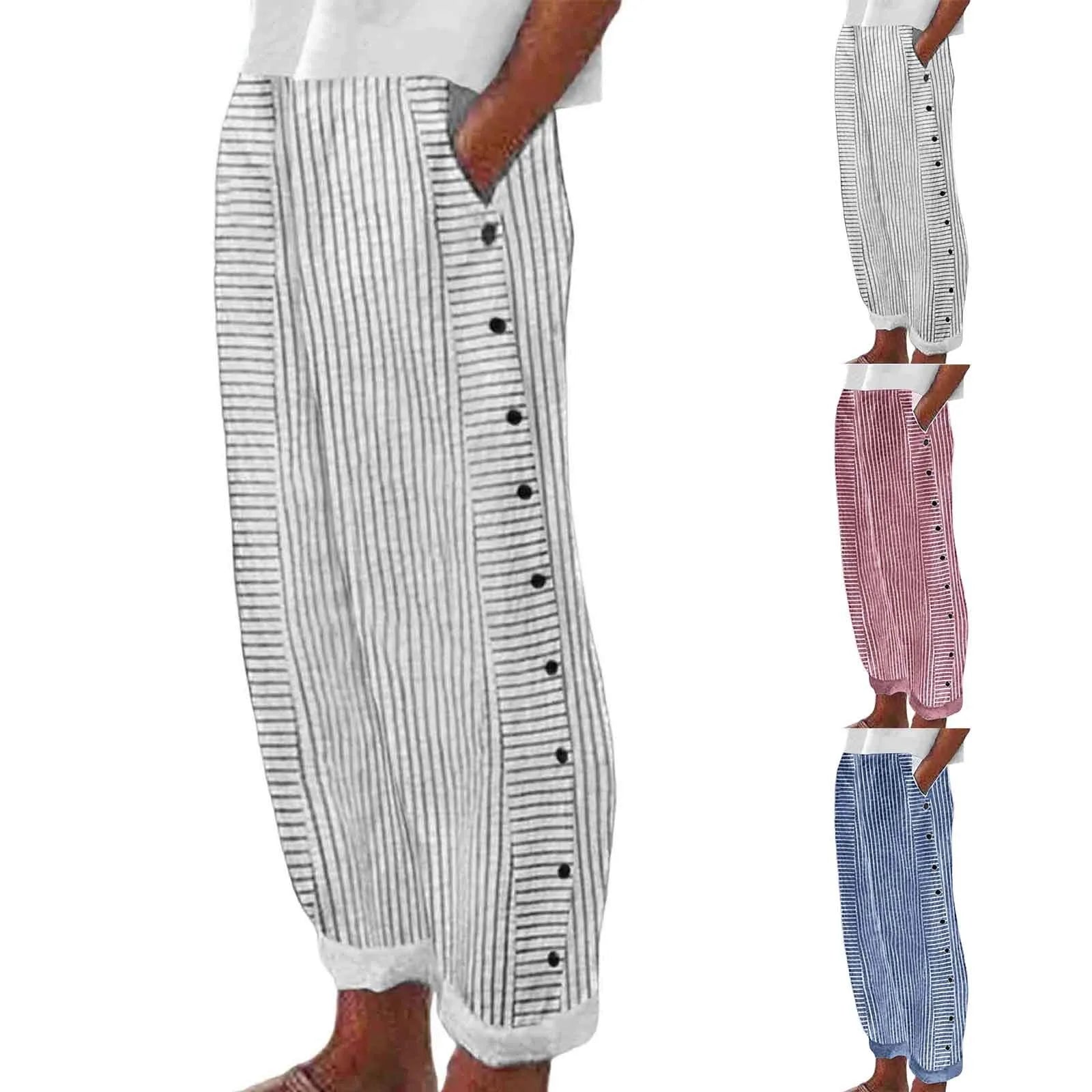 Eulalie - Stripe Pants