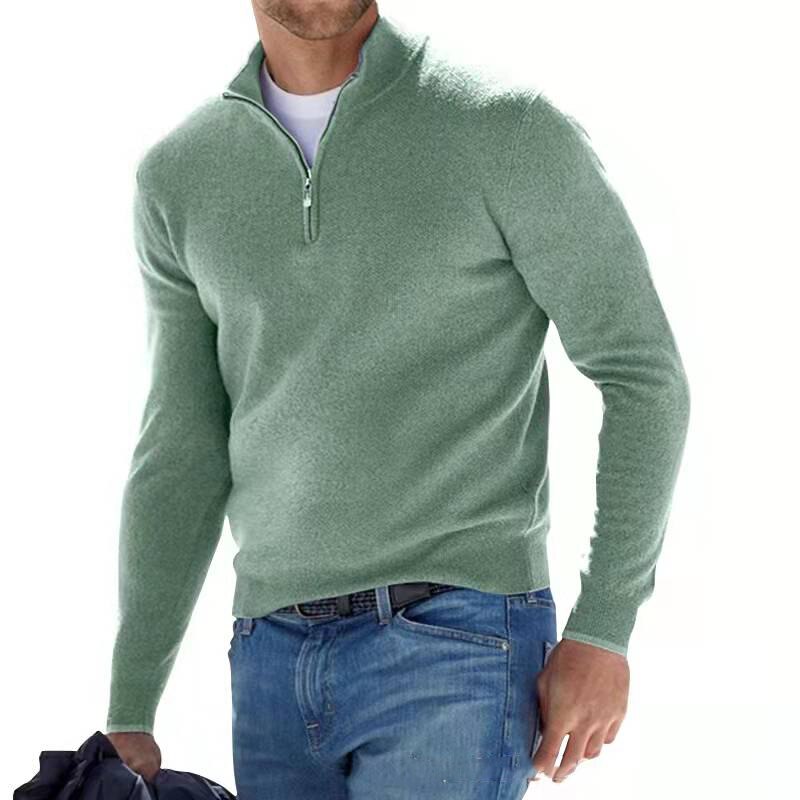 Liam - Sweater with Half Zipper