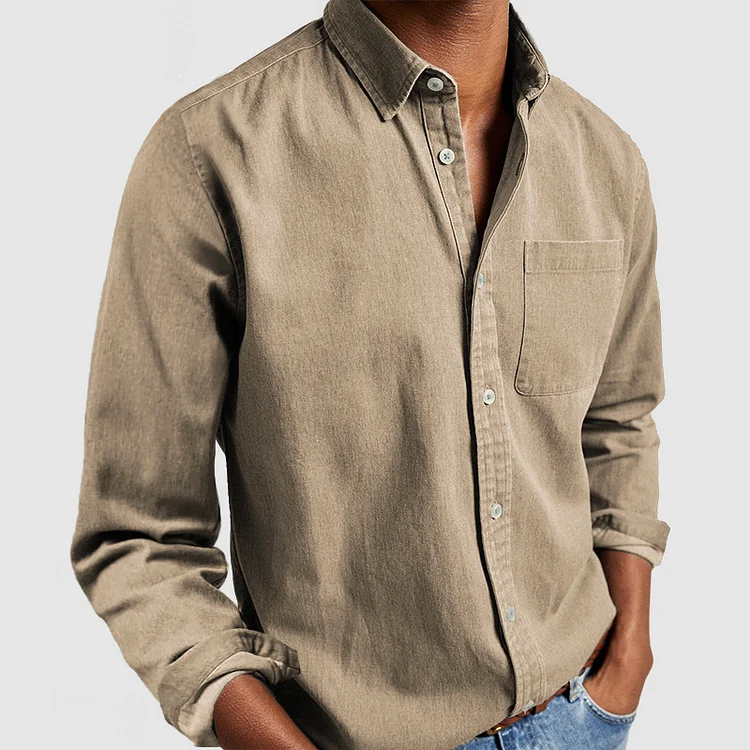 James - Men's casual long-sleeved shirt