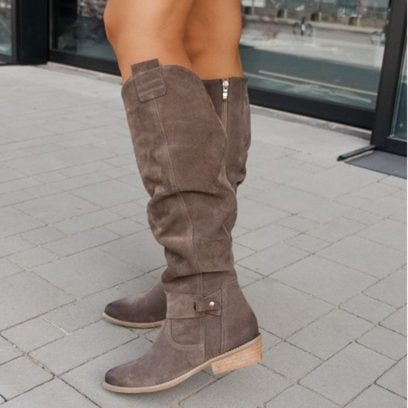 Laoise - High Suede Boots