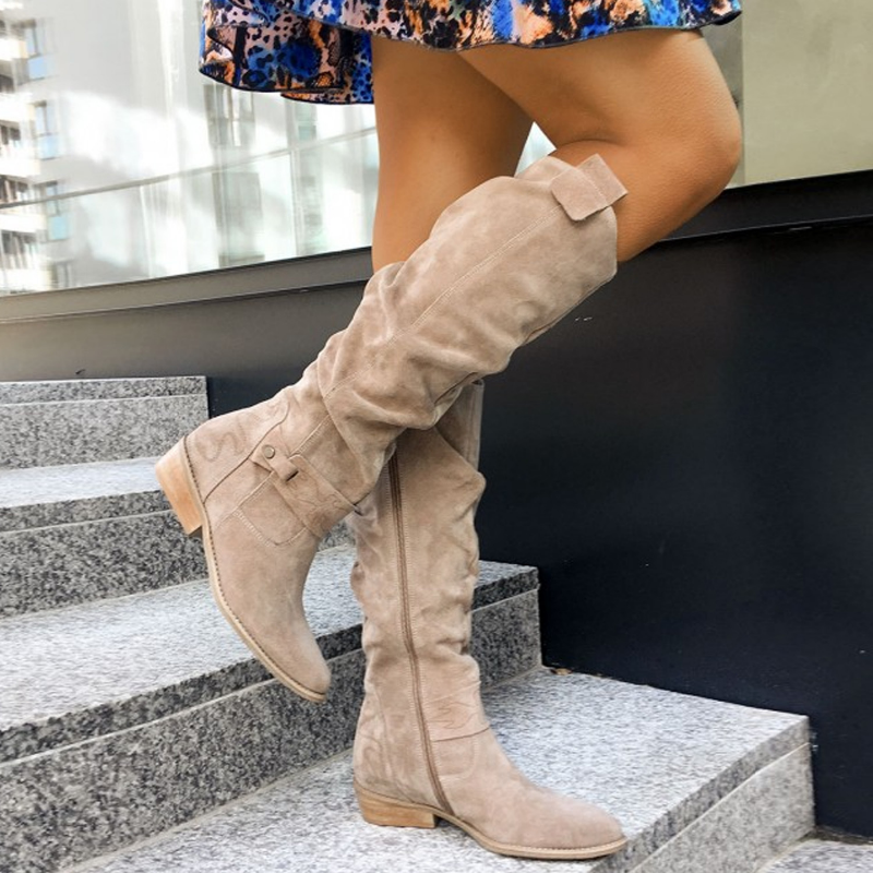 Laoise - High Suede Boots