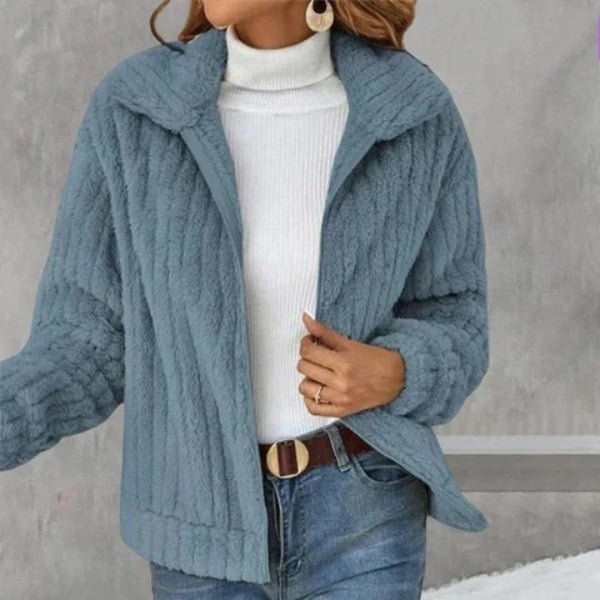 Skylar - Casual Pluch Cardigan