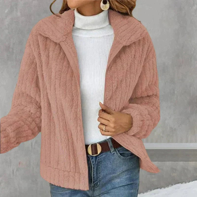 Skylar - Casual Pluch Cardigan